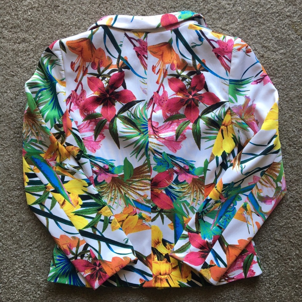 Boston Proper Tropical Blazer